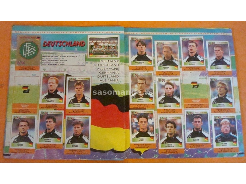 Europa 96 Europe Panini (aL06)