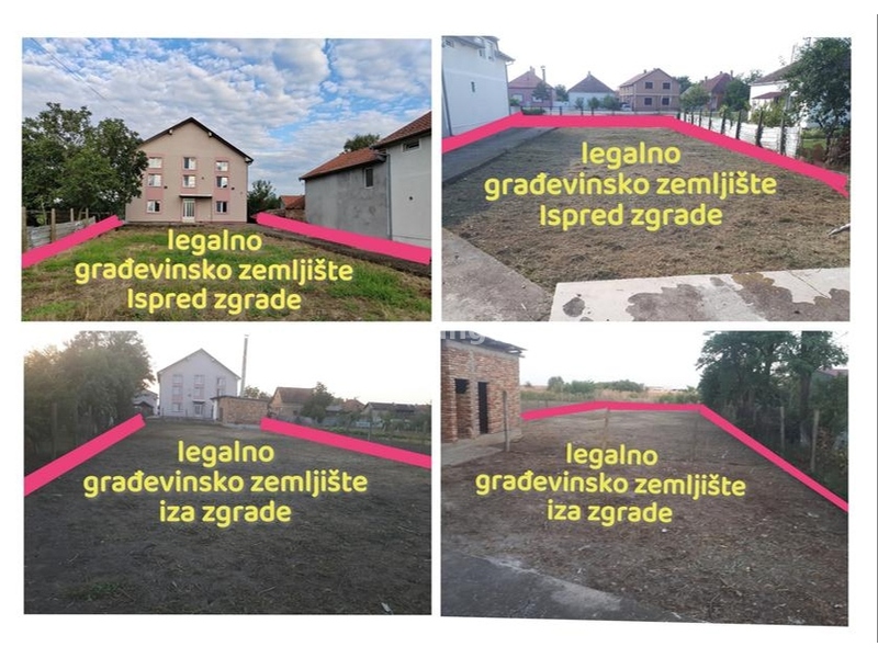 Autoput građ zemljište+nova zgrada 713m2 Šiman petlja