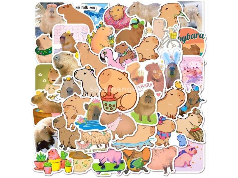 Plisanа Kapibarа/Capybara Stikeri i Posteri :)