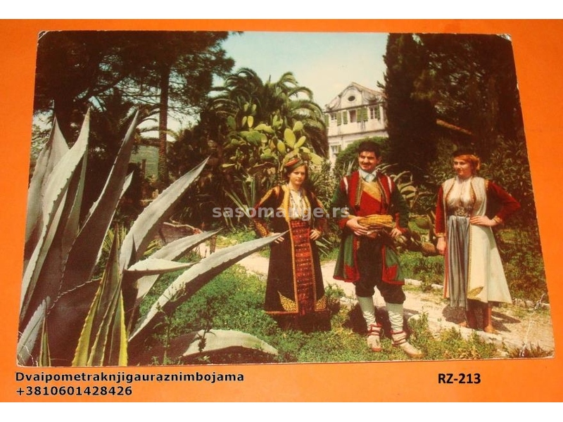 Herceg Novi Park zavičajnog muzeja National costumes