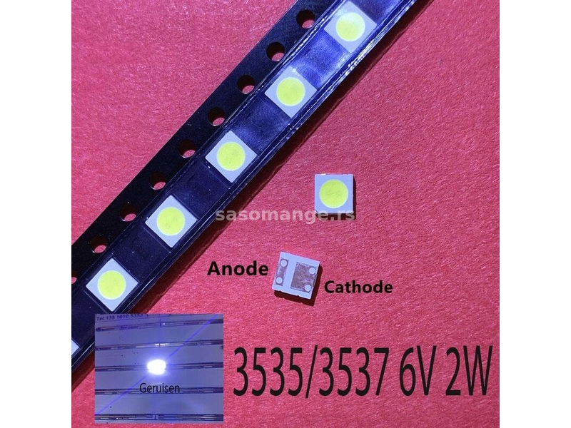 Led diode 3535 6v 2W za reparaciju pozadinskog osvetlenja tv