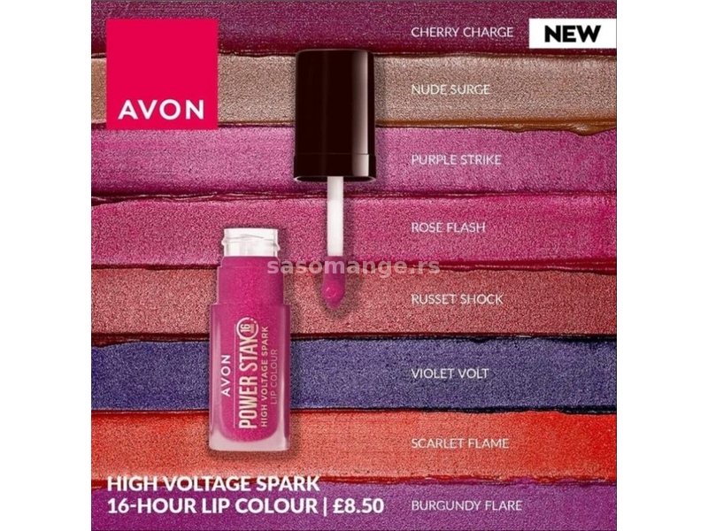 AVON High Voltage Spark ruž za usne (Rose Flash)