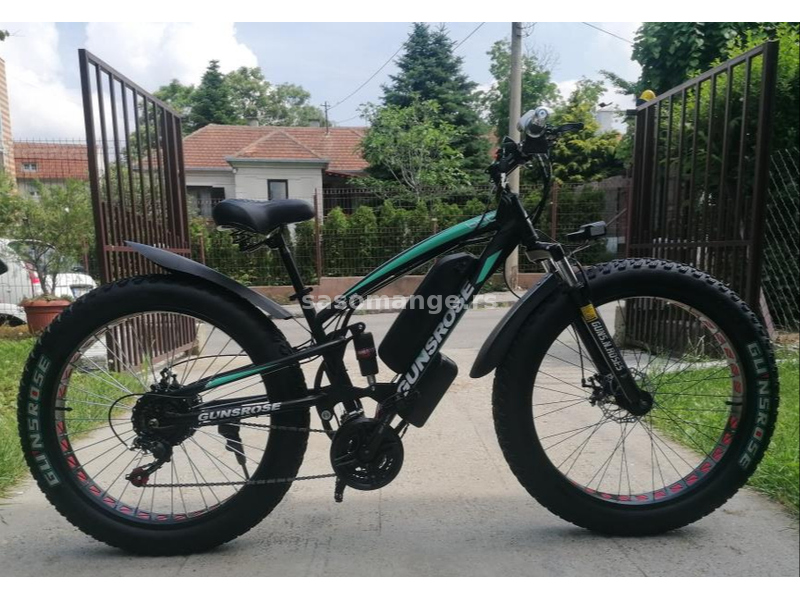 Elektricna bicikla Fat Mountain GUNSROSE 48V 15AH-800W NOVO