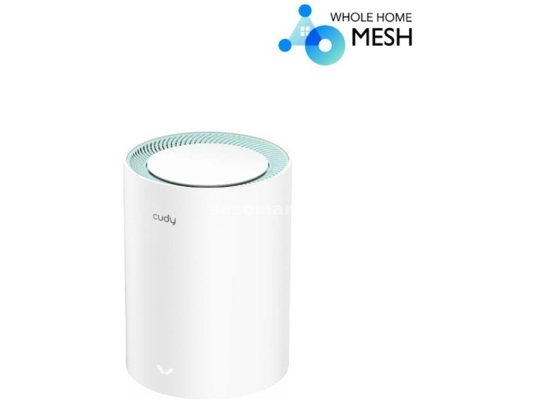 Cudy M1300 1-pack AC1200 Dual Band 2.4Ghz+5Ghz WiFi MESH, Gi