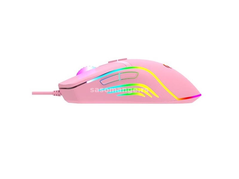 Havit gejmerski miš MS1026 pink