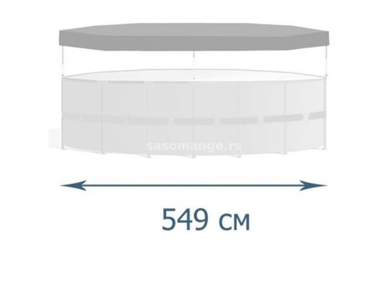 28041 Intex prekrivac za bazene precnika 5,49m