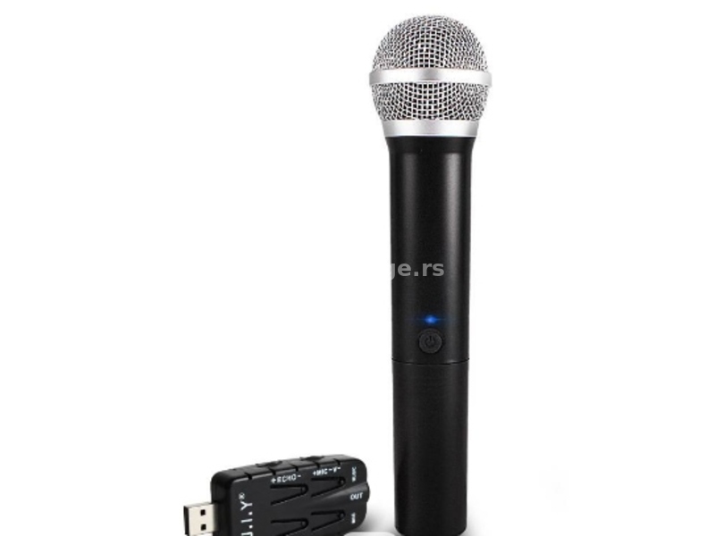 Bežični mikrofon 1 povucite 1 zaslon v kanal usb mikrofon