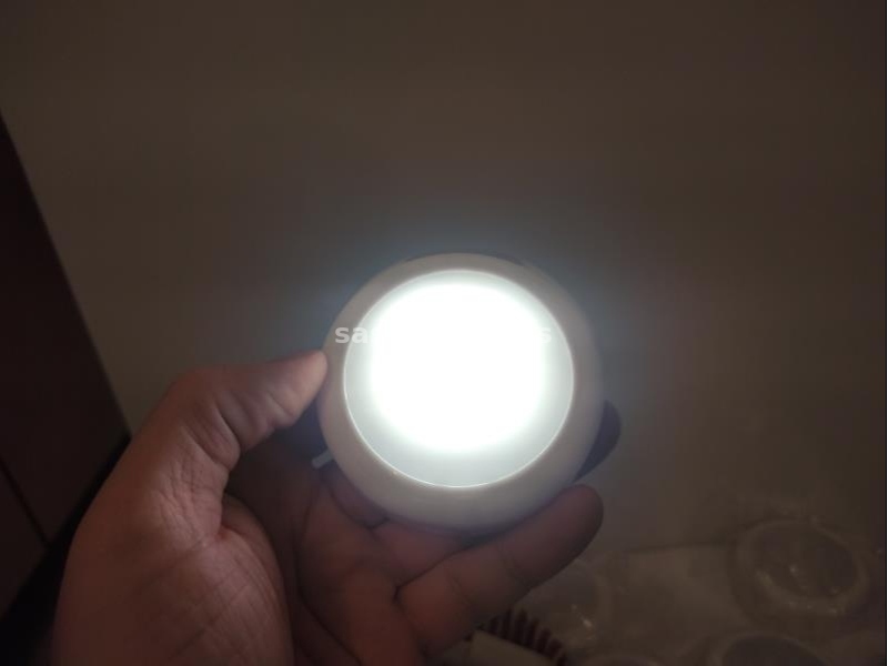 LED svetla na daljinski RGB 6 komada