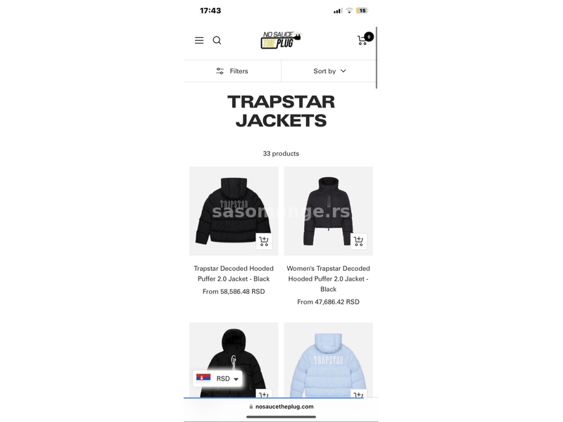 Trapstar Decoded Puffer 2.0