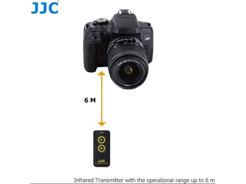 JJC bežični infracrveni IR daljinski upravljač za Canon EOS