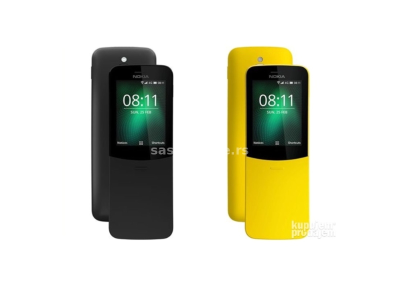 Nokia BANANA 8110, Dual Sim Free; NOKIA 8110