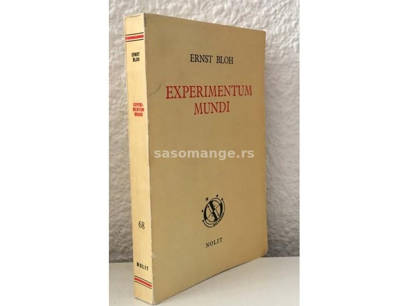Ernst Bloh - Experimetum mundi