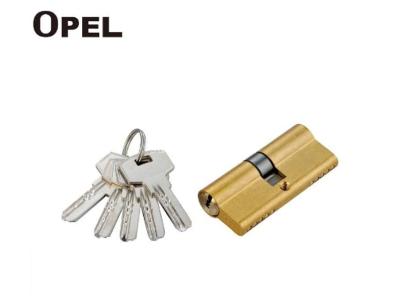 OPEL Cilinder za bravu 60-90 mm mesingani ogignal 5 ključ