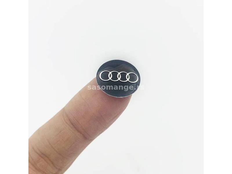 Kapice za ventile - Audi Sports silver