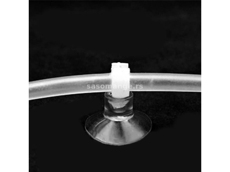 Silikonski držač za akvarijumsko crevo 4-6 mm No.2