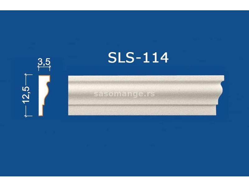 Fasadna stiropor lajsna SLS-114