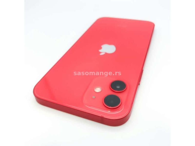 iPhone 12 64GB Product Red Sim Free NOVO! 100% BH