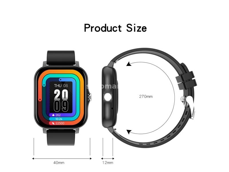 Ženski Bluetooth Smart Watch Gold, Bluetooth Pozovi