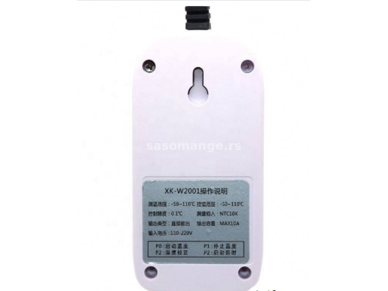 Regulator temperature digitalnog termostata XK-W2001