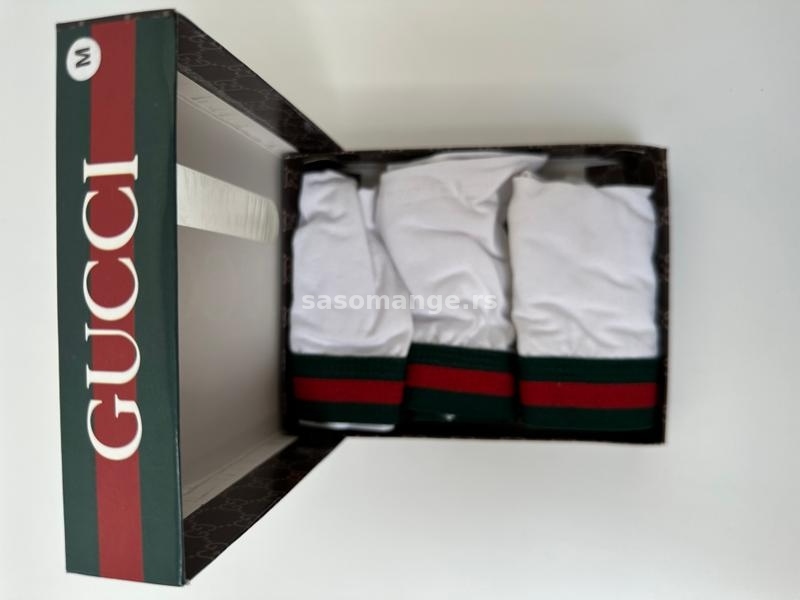 Gucci beli zenski ves set tange bokserice top