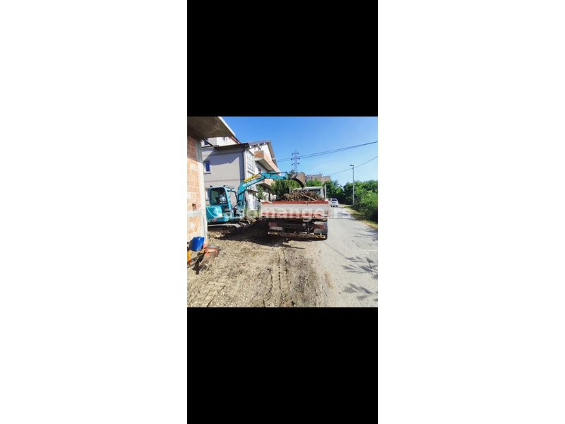 Iskop - bager - zemljani radovi - lupanje betona - prevoz