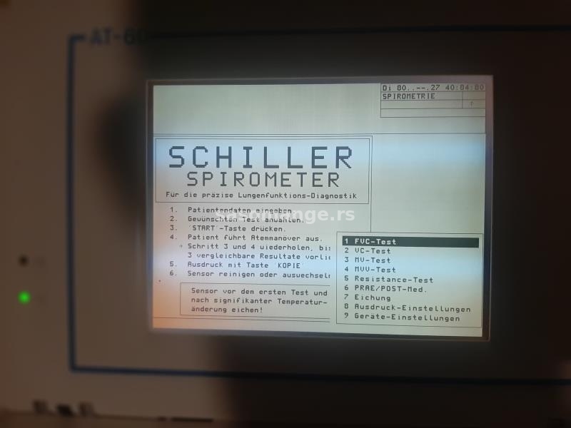 SCHILLER AT60-EKG-Spirometar -