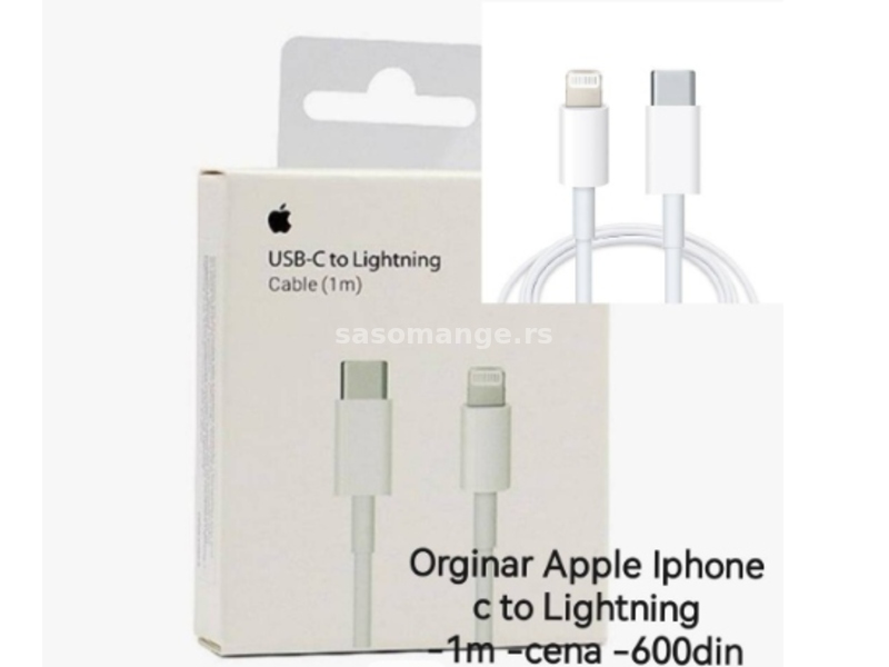 original Apple Iphone Punjaci/ Adapter 20w / Kablovi novo