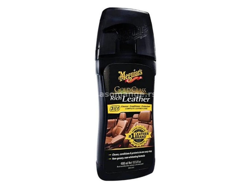 Meguiars gold class rich leather cleaner conditioner