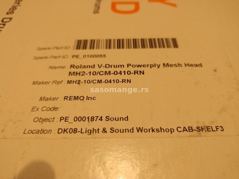 Roland Powerply Mesh Head 10"