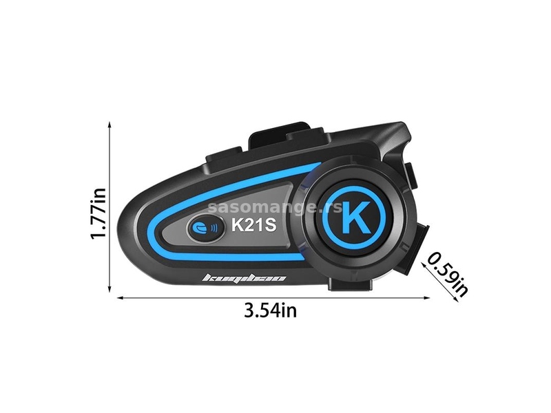 K21s Moto komunikator i interfon za full face