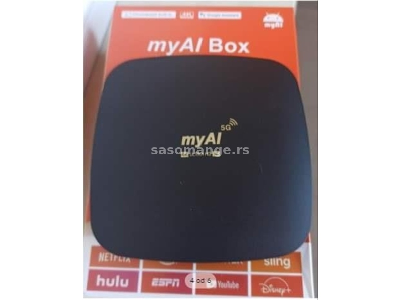 Android BOX smart TV box 64bit 8GB Ram 128GB Android box 8GB RAM i 128GB WiFi i LAN konekcija