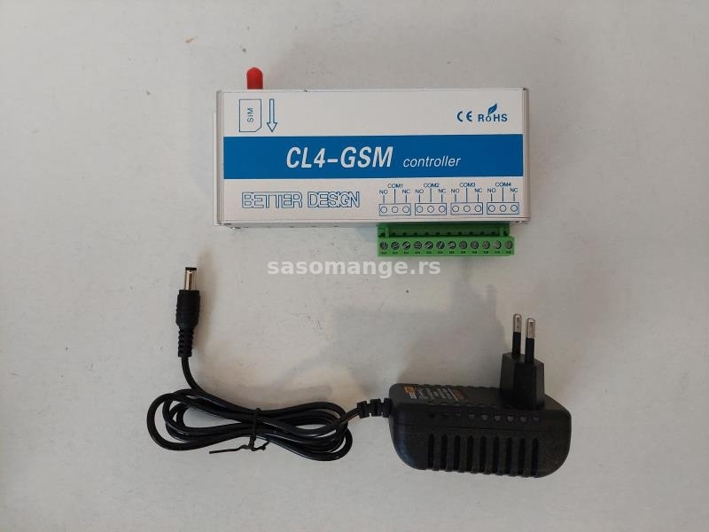 GSM kontroler / CL4-GSM 4-kanalni