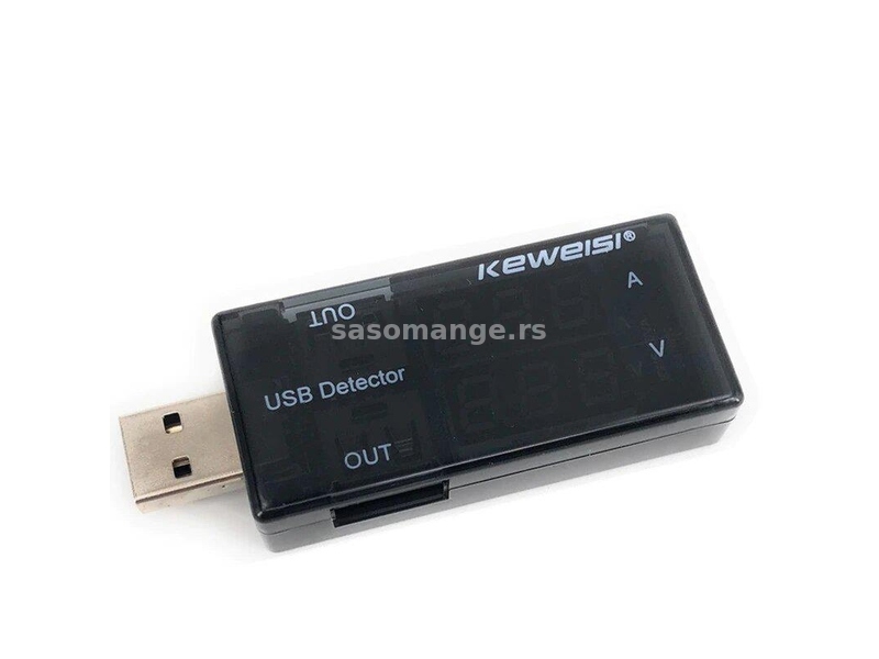 USB voltmetar ampermetar USB tester sa dva USB porta