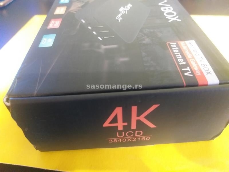 Android TV box MXQ PRO 4K - 5G 4/64Gb