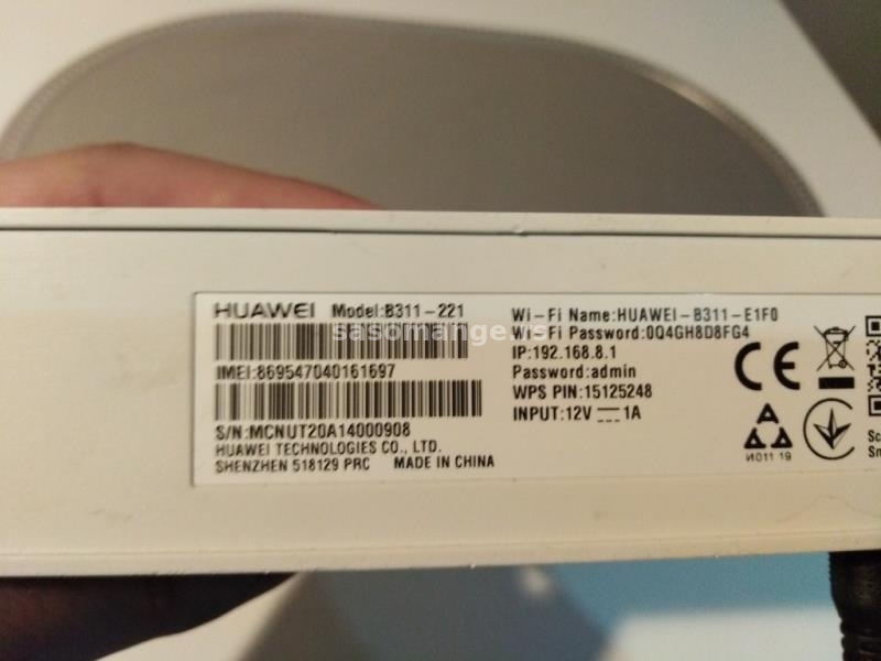 Huawei ruter na karticu B311,Sim free,Beli.