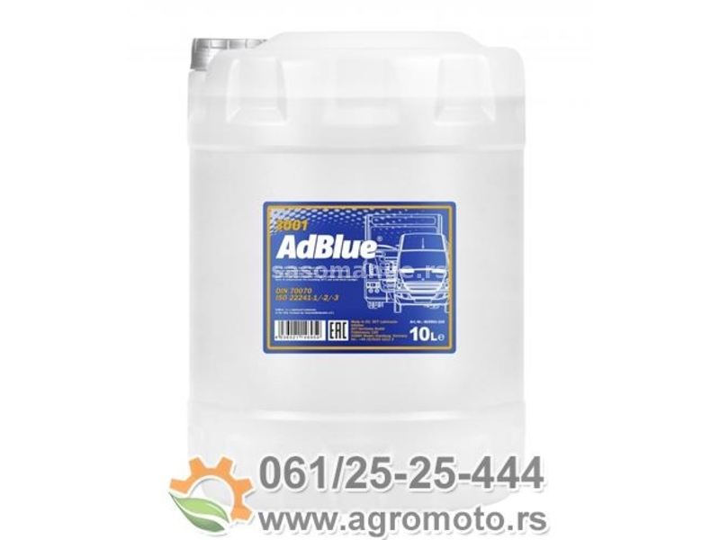 Aditiv AdBlue MANNOL 3001 10L, Delovi Za Mali I Veliki Servis