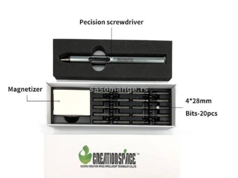 CREATIONSPACE - baterijski džepni odvijač -šrafciger CS01A