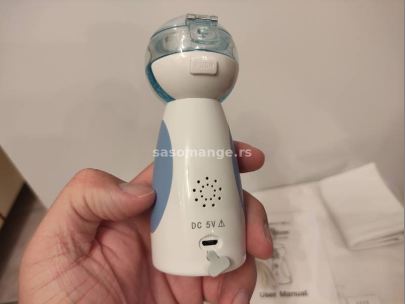 Prenosni inhalator nebulizer na baterije Zeonzu