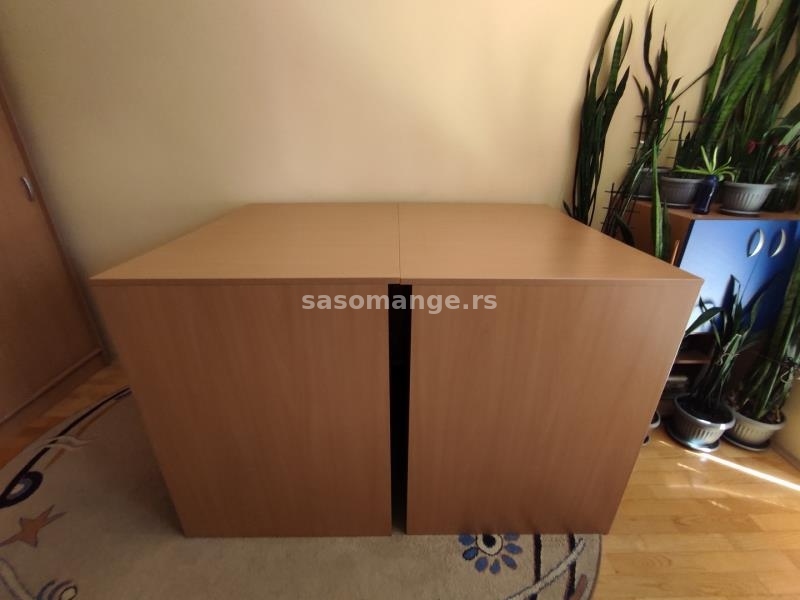 Kompjuterski sto (kancelarijski, radni) - 2 komada - kvalitetni, masivni, kao novi - FINALNA PONUDA!