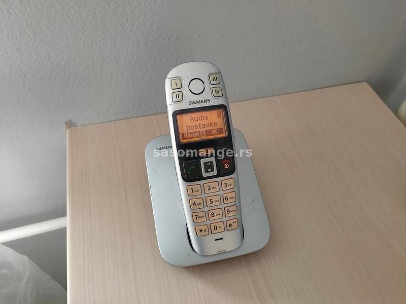 Siemens bezicni telefon,H,Lcd,Brzo biranje+Baterije.