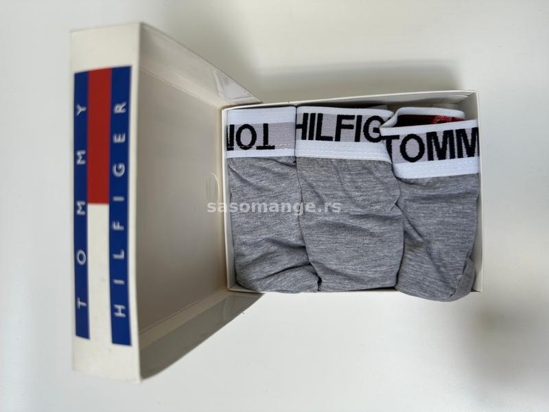 Tommy Hilfiger sivi zenski ves set tange bokserice top