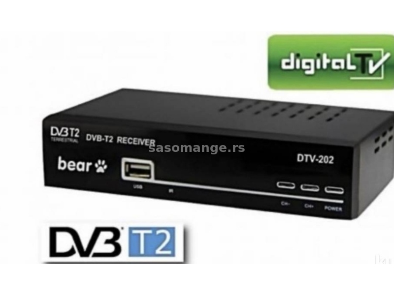 Bear DVB-T2 DTV202 Set Top Box