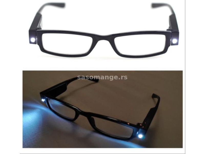 Lupa naočare sa LED svetlom