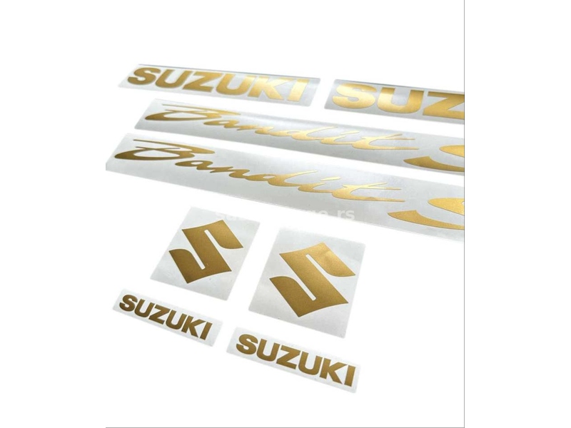 Suzuki Bandit Nalepnice komplet Zlatne-stikeri za motor- 2140