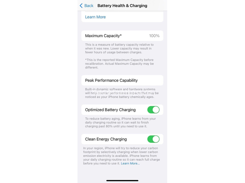 iPhone 12 Pro Max Blue Sim Free 100% Baterija