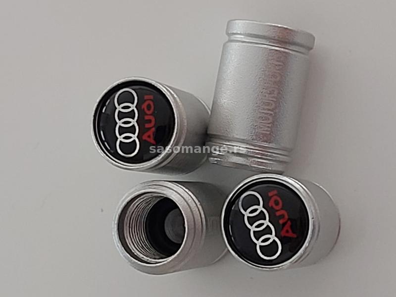 Kapice za ventile - Audi Sports silver