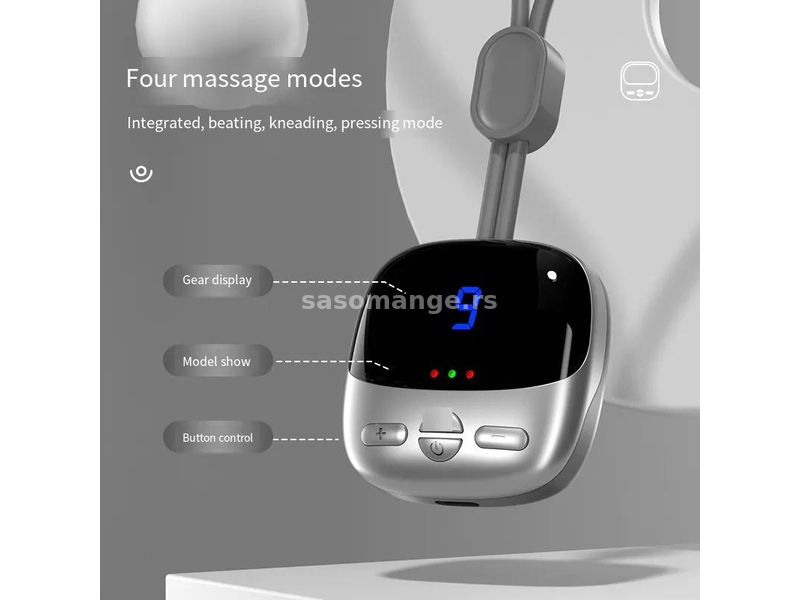 Elektromagnetni masažer za vrat i leđa