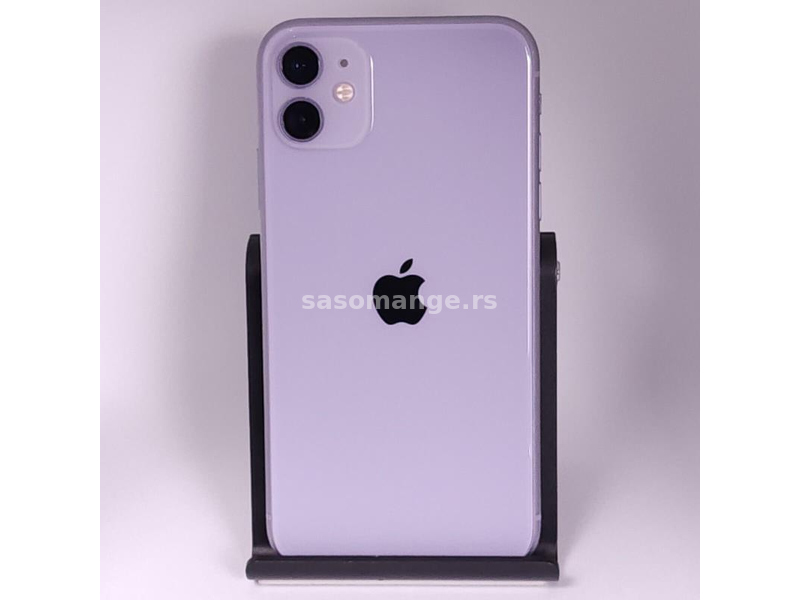 iPhone 11 Purple 64GB Sim Free 100% Helti TI73