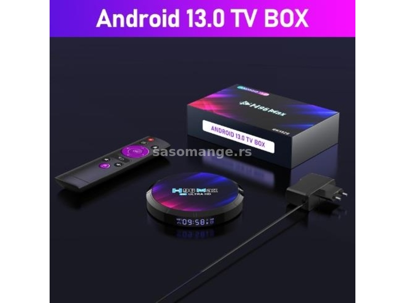 Android Box - H96MAX RK3528 - 4/64GB- Wifi6 2.4/5.8G - Android 13