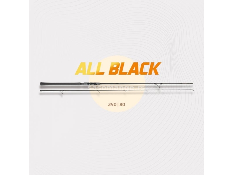 ZECK ALL BLACK 240cm / 80gr